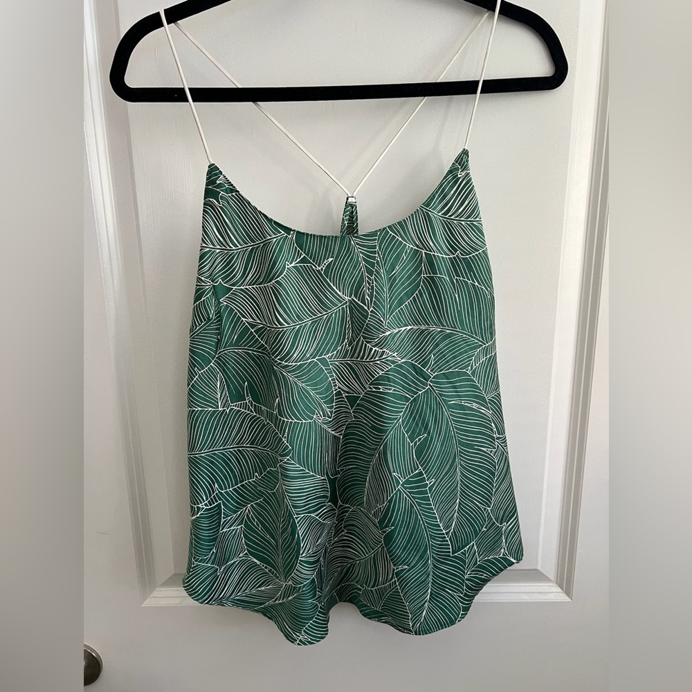 Victoria’s Secret Matching Pajama Set - Green Leaf-Print